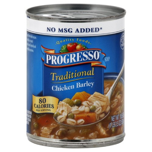 PROGRESSO CHICKEN BARLEY SOUP 18.5 OZ