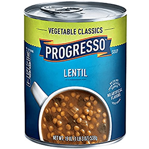 PROG LENTIL SOUP FAT 19 OZ