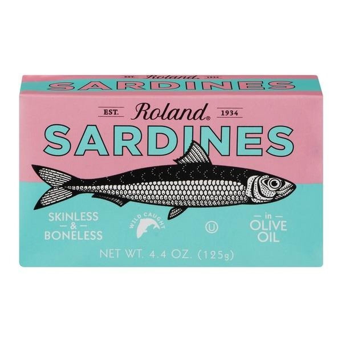 ROLAND SARDINES IN OLIVE 0.25 Lbs