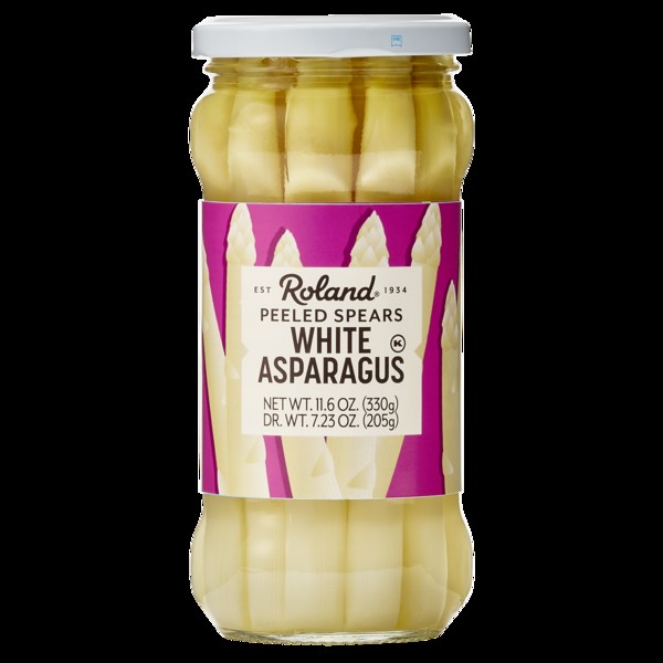ROLAND WHITE ASPARAGUS PEELED SPEARS 0.69 Lbs