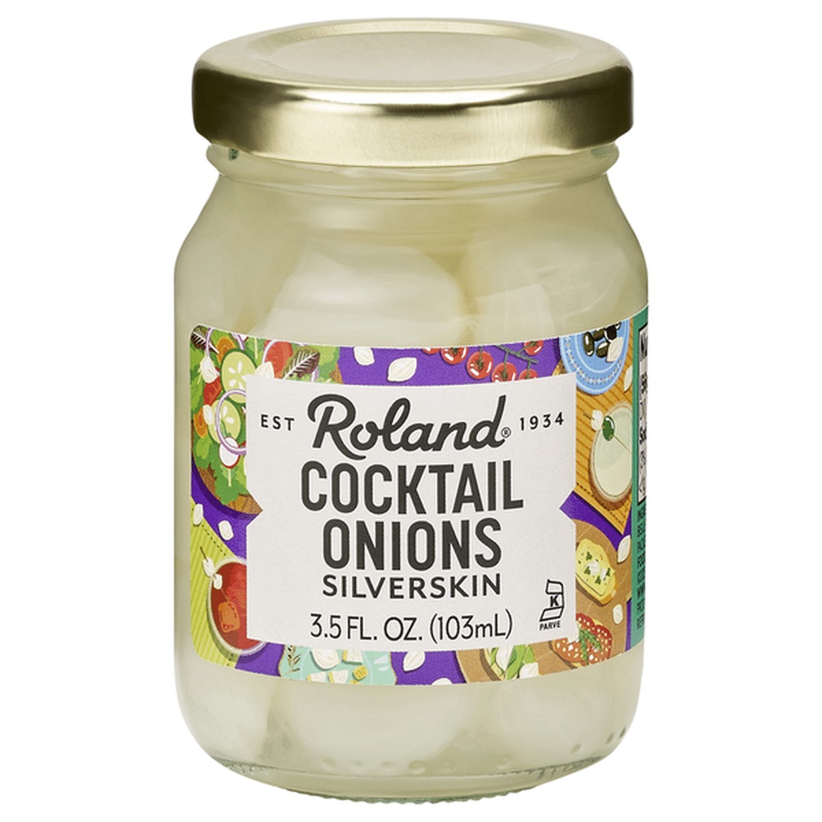 ROLAND COCKTAIL ONIONS SILVERSKIN 0.19 Lbs