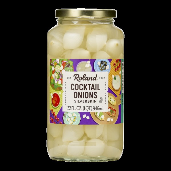 ROLAND COCKTAIL ONIONS SILVERSKIN 2 Lbs