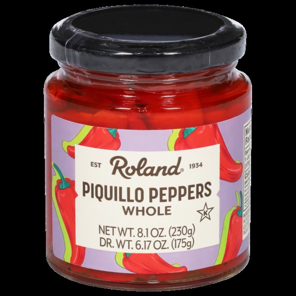 ROLAND PIQUILLO PEPPERS 0.5 Lbs