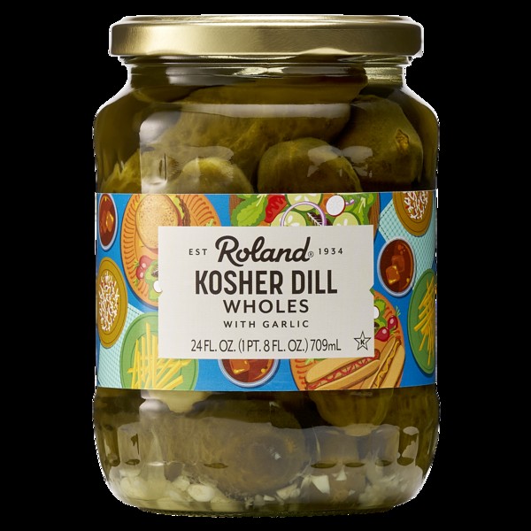 ROLAND KOSHER DILL PICKLES 1.5 Lbs