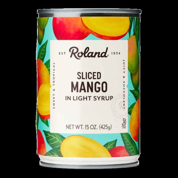 ROLAND MANGO SLICES IN SYRUP 0.94 Lbs