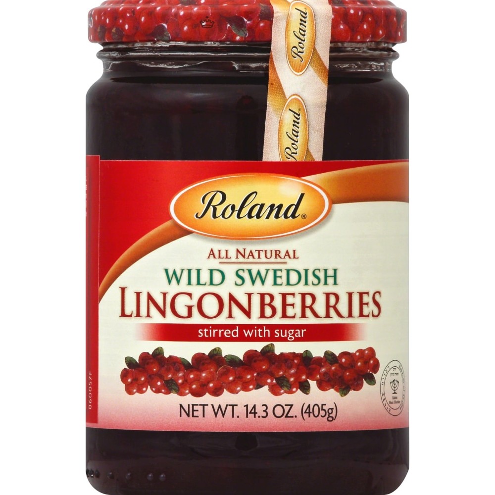 ROLAND WILD SWEDISH LINGONERRIES 0.88 Lbs