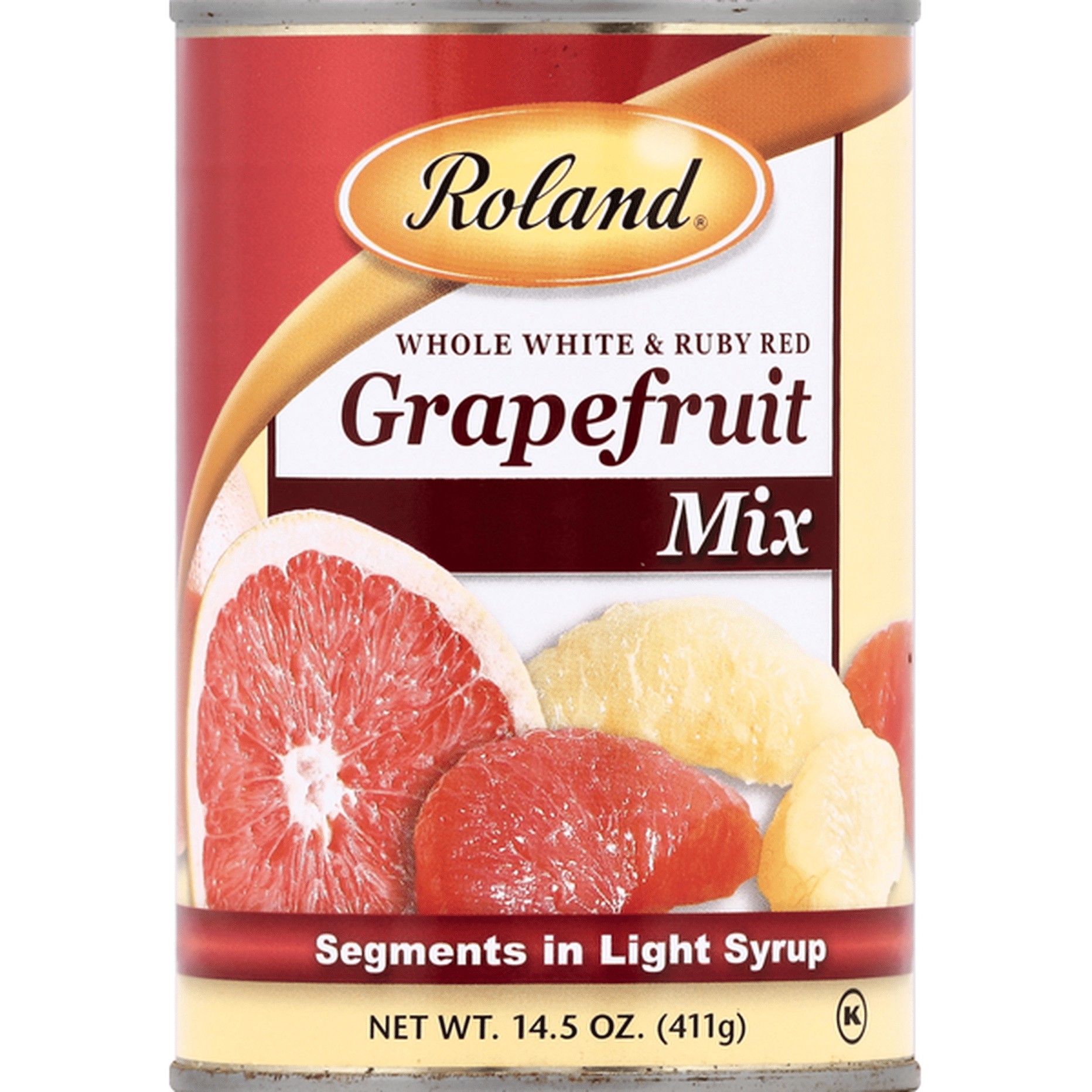 ROLAND WHOLE WHITE RUBY RED GRAPEFRUIT MIX 0.88 Lbs