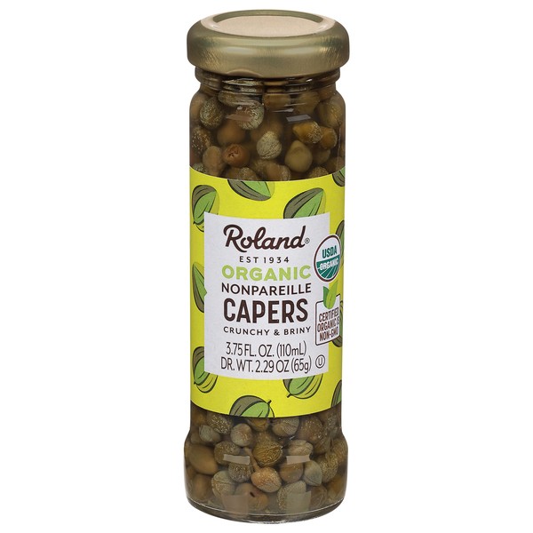 ROLAND ORGANIC CAPERS NONPAREILLES 0.19 Lbs