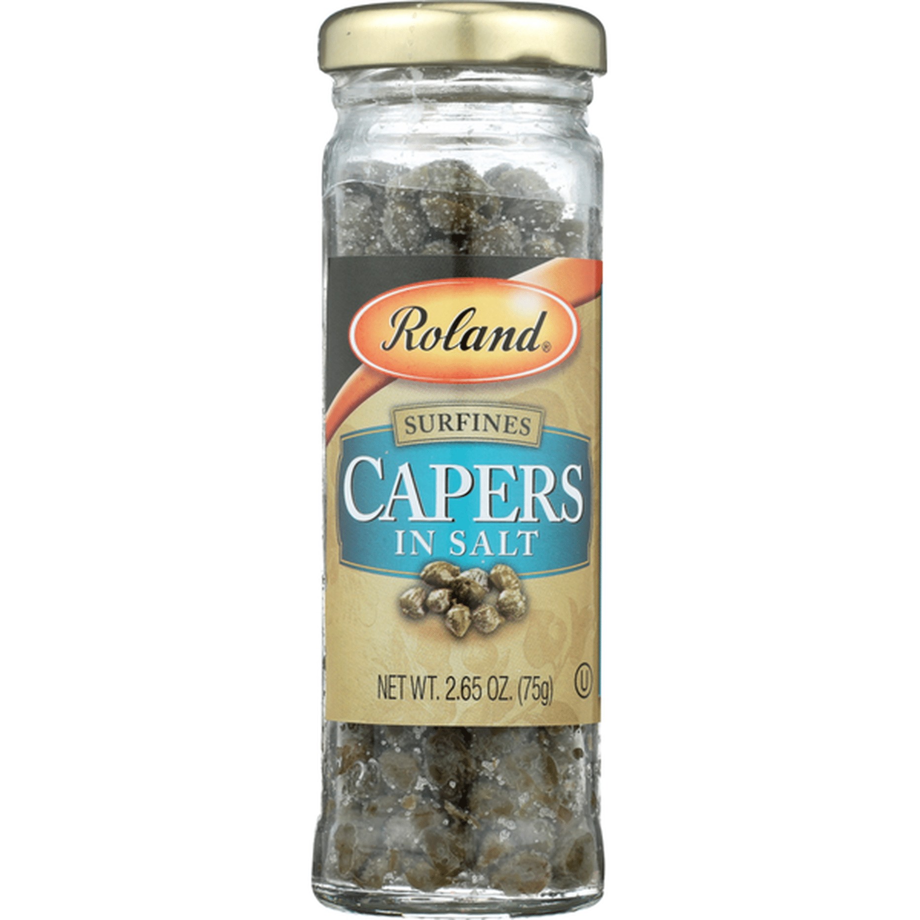 ROLAND SURFINES CAPERS IN SALT 0.13 Lbs