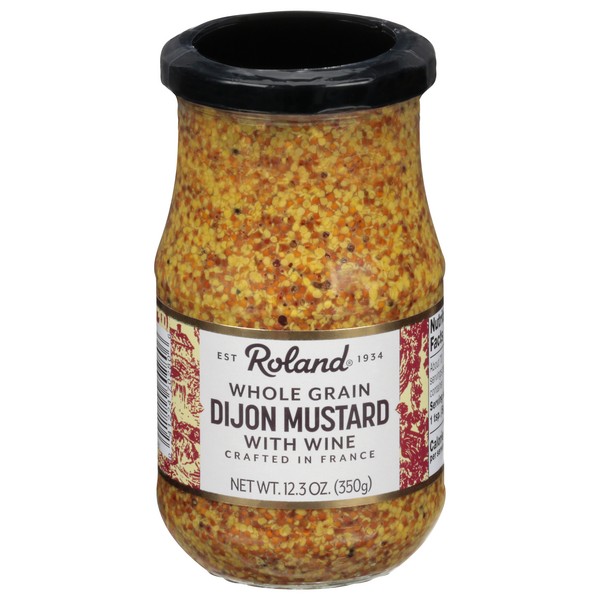 ROLAND DIJON MUSTARD GRAINED W/ WINE 0.44 Lbs