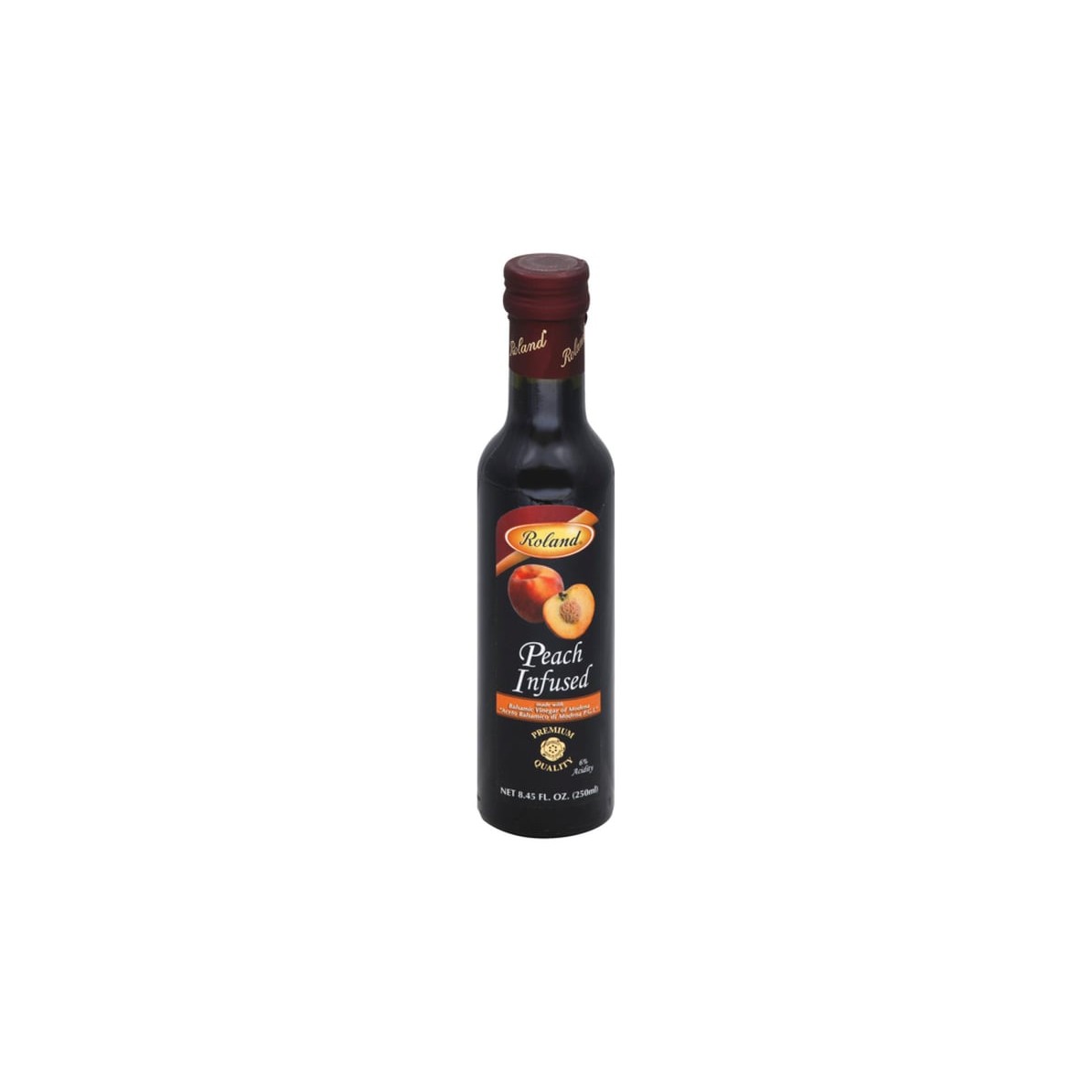 ROLAND BALSAMIC VINEGAR PEACH INFUSED 0.5 Lbs