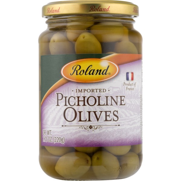 ROLAND IMPORTED PICHOLINE OLIVES 0.48 Lbs