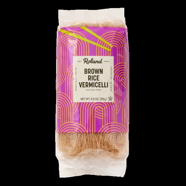 ROLAND BROWN RICE VERMECELLI 0.5 Lbs