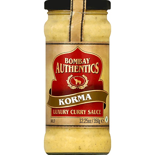 BOMBAY AUTHENTICS KORMA CURRY SAUCE MILD 0.75 Lbs