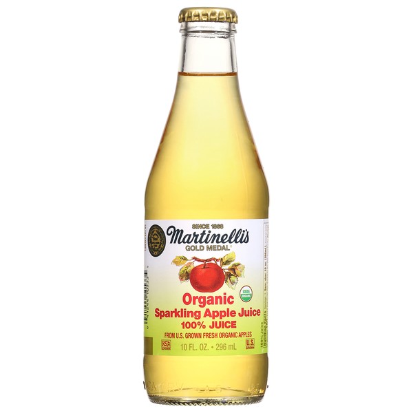 Martinellis Gold Medal:Organic Sparkling Apple 10 OZ