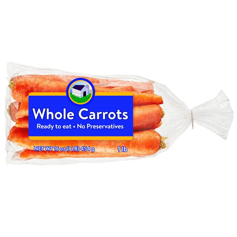 WHOLE CARROTS 1 LBS