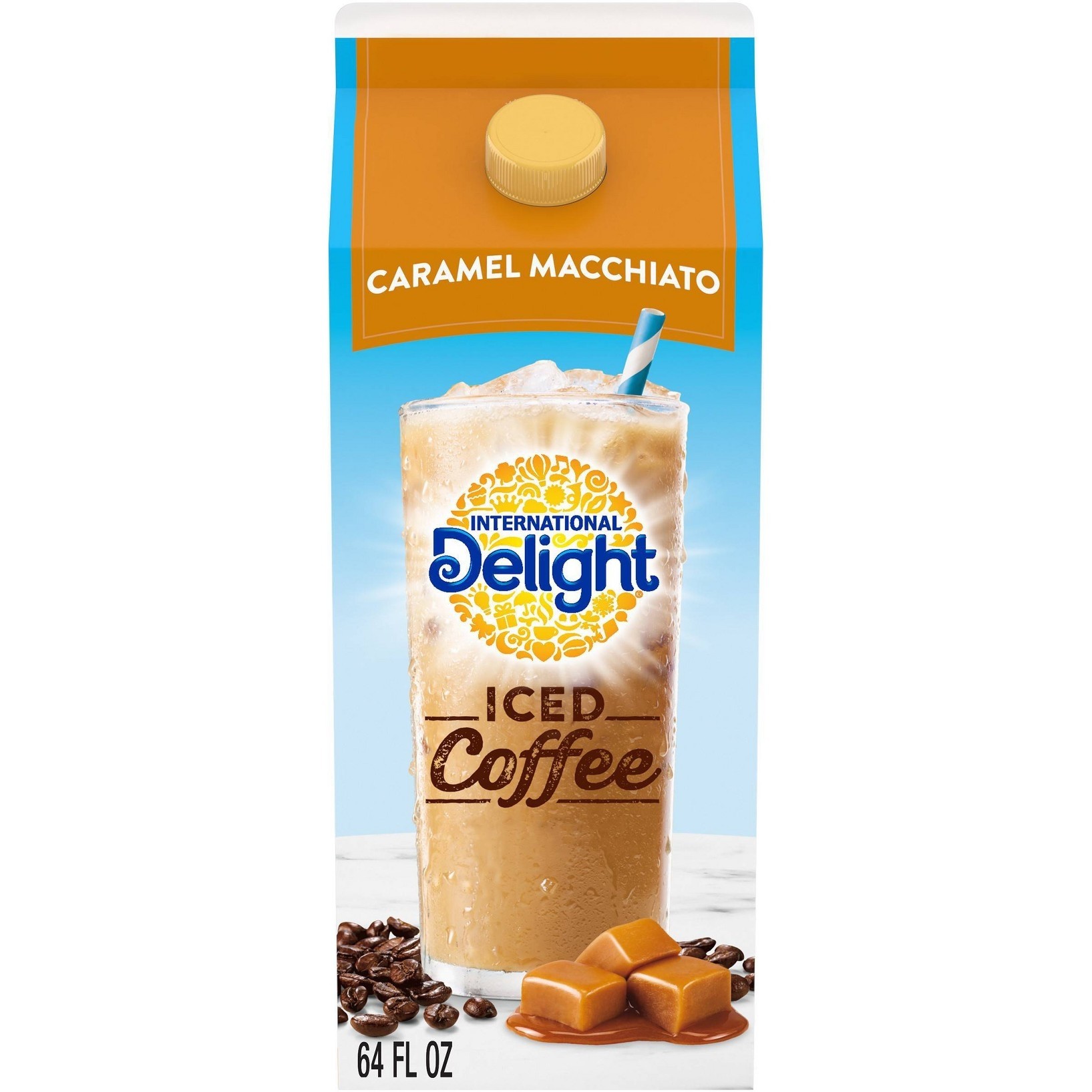 INTERNATIONAL DELIGHT ICED COF CARML     64 OZ