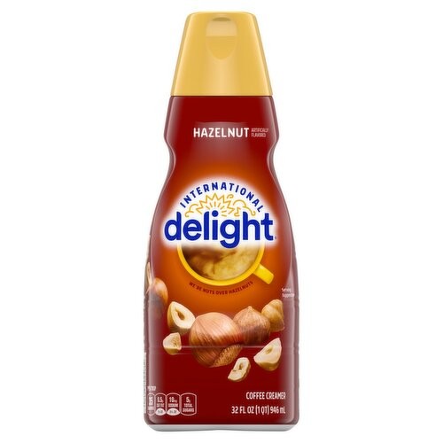 International Delight Hazelnut Coffee Creamer 32 Oz