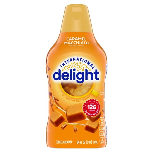 INTERNATIONAL DELIGHT CARAMEL MACHTO 64 OZ