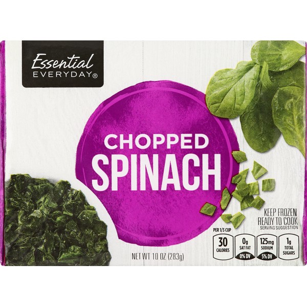 ESSENTIAL EVERYDAY CHOPPED SPINACH
