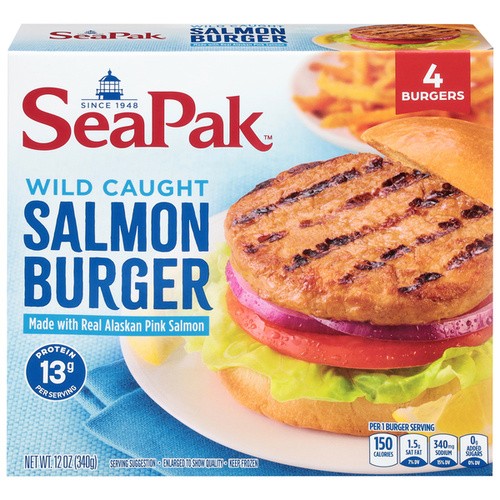 SEAPAK ALASKA SALMON 12 OZ
