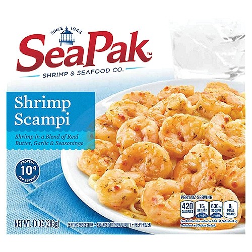SEAPAK SHRIMP SCAMPI 10 OZ