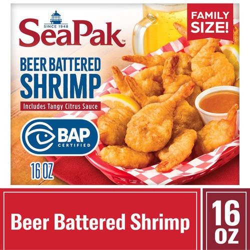 SEAPAK BEER BAT SHRI 16 OZ