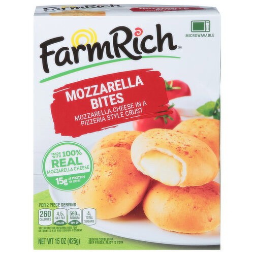 FRM RCH MOZZ BITES 15 OZ