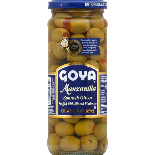 GOYA STUF MANZANILA OLV 9.5Z 9.5 OZ