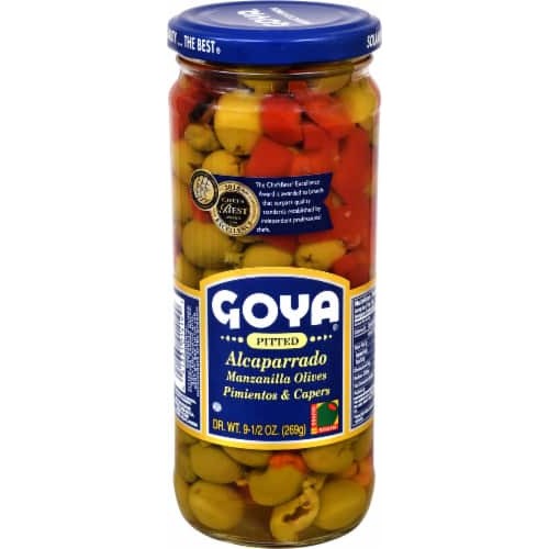 GOYA PITTED ALCAPARRADO OLIVES 9.5 OZ