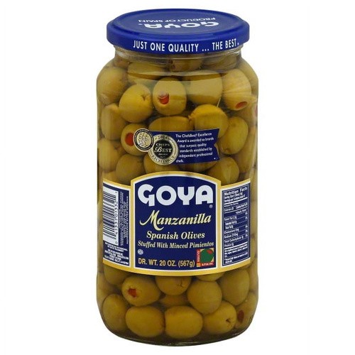 GOYA SALAD OLIVES 20.OZ 20 OZ
