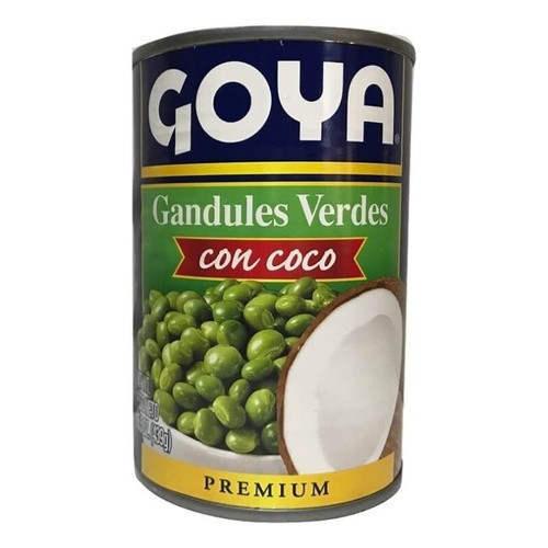 GANDULES VERDES  CON COCO 30 OZ