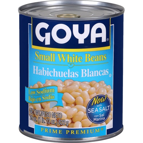 GOYA SMALL WHITE BEANS 29Z 29 OZ