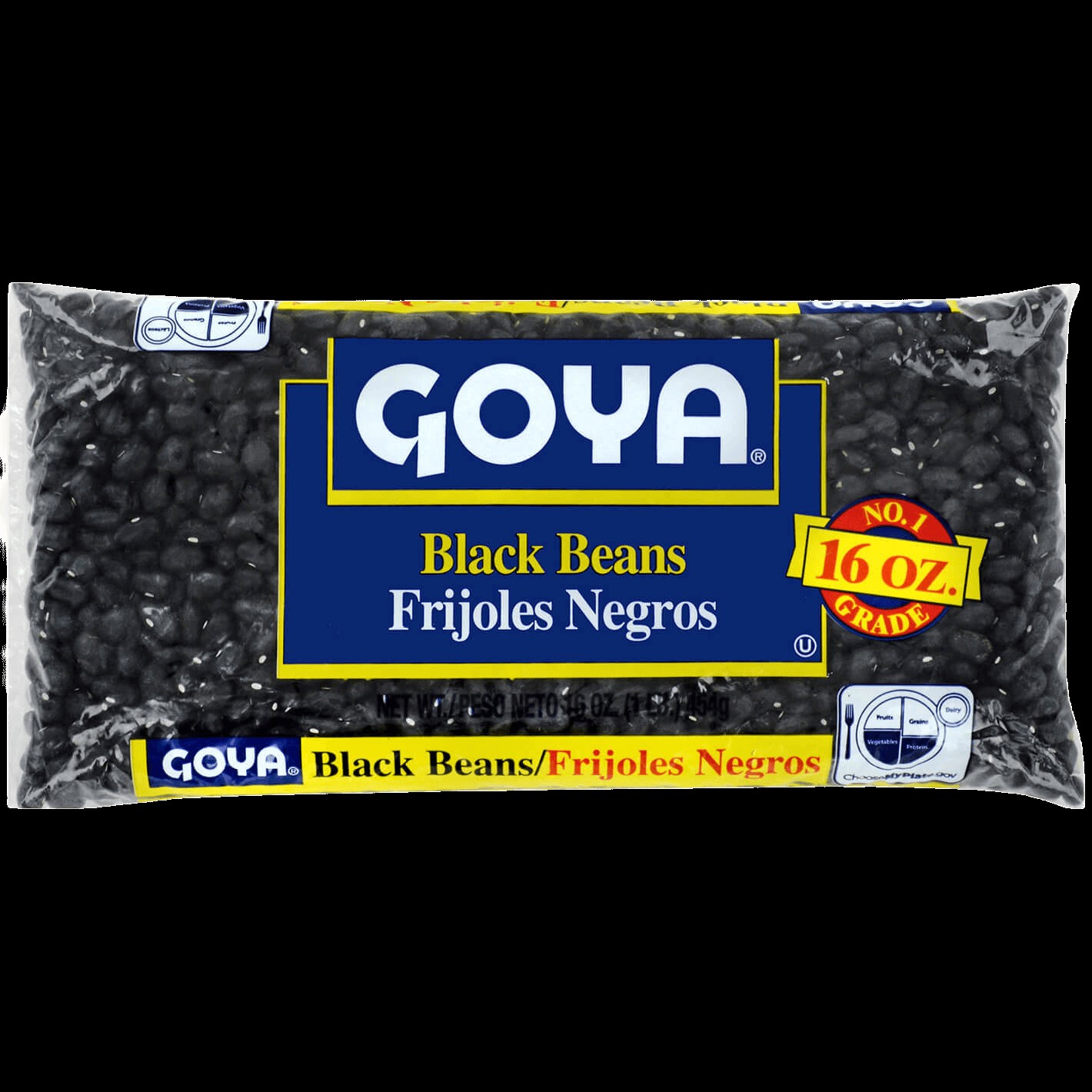 GOYA BLACK BEANS 16 OZ