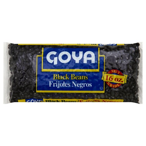 GOYA BLACK BEANS 1 LBS