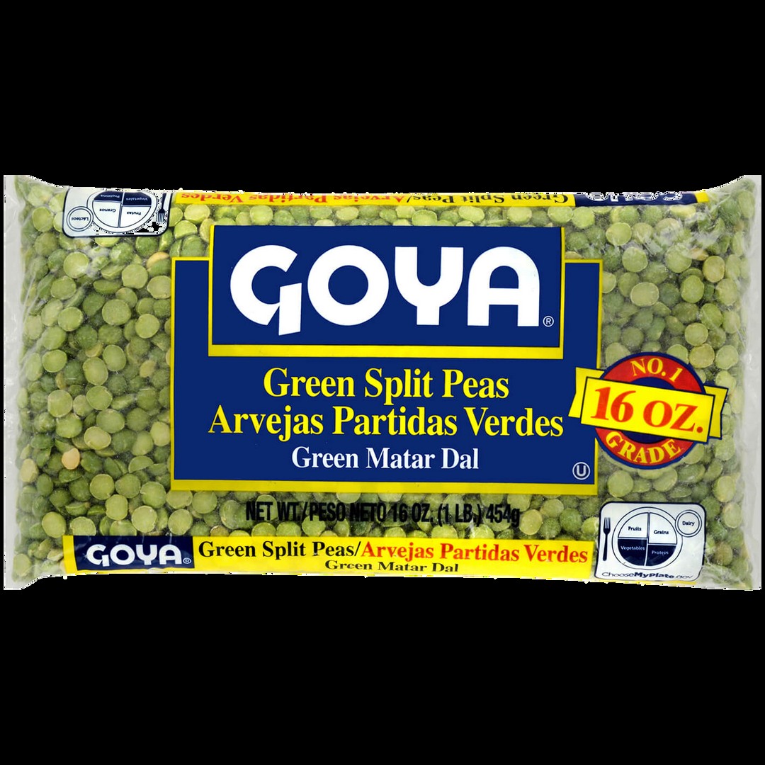 GOYA GREEN SPLIT PEAS 16 OZ