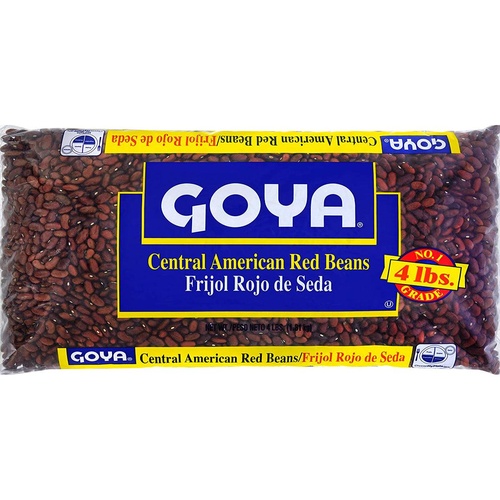 GOYA CENTRAL AMERICA RED BEANS 4 LBS
