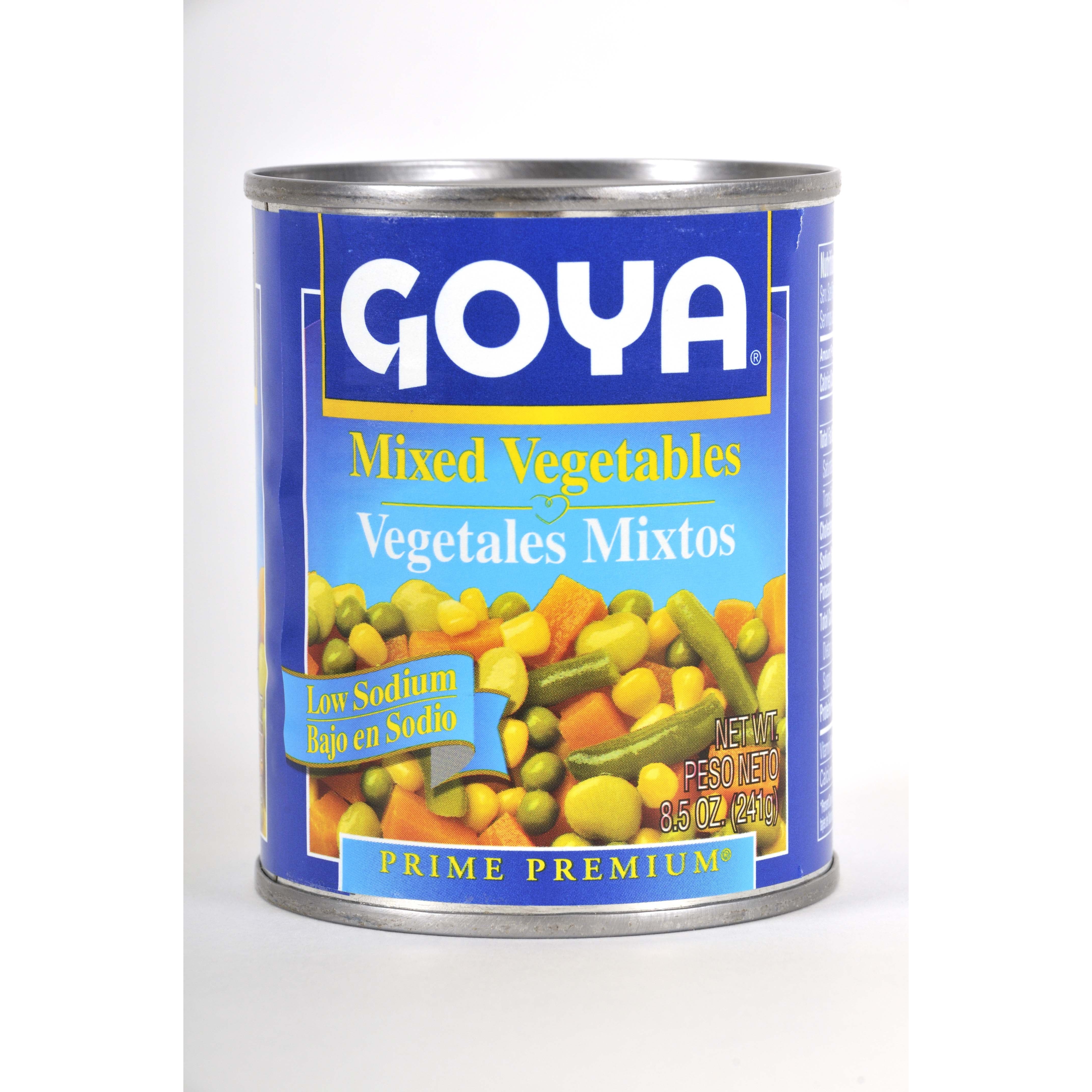 Goya Mixed Vegetables Low Sodium 15 OZ