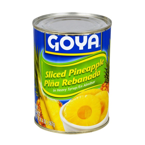 PINEAPPLE SLICED GOYA  20 OZ