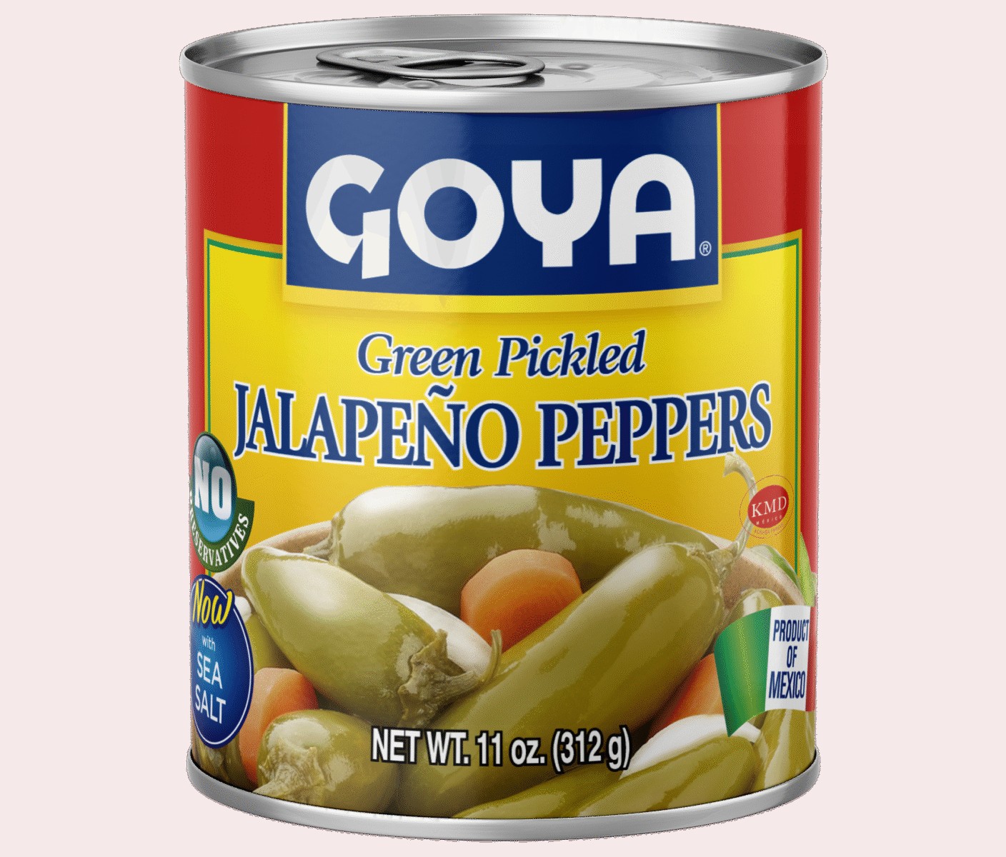 GOYA GREEN PICKLED JALAPENO PEPPERS 0.69 Lbs