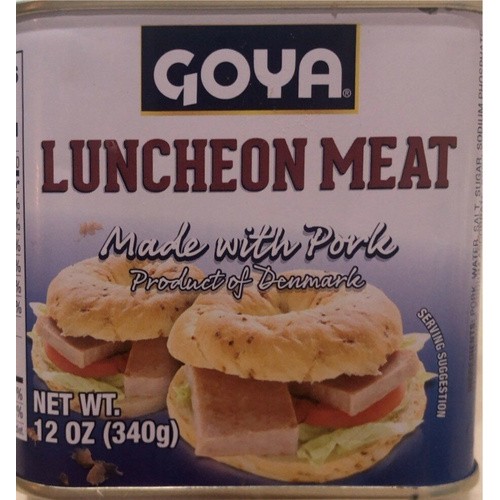 GOYA LUNCHEON MEAT 12 OZ