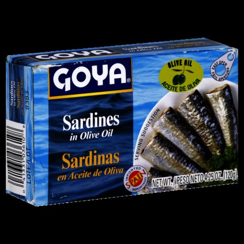 GOYA SALDINES OLIVE OIL 4.25 OZ