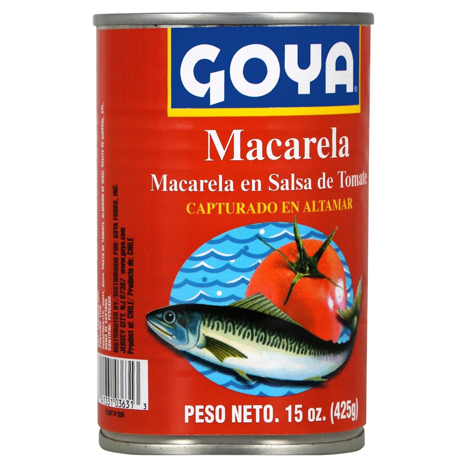 GOYA JACK MACKREL IN TOMATO SAUCE 15 OZ