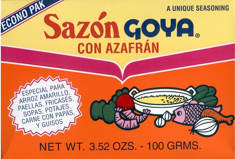 Sazon Goya Con Azafran 3.5 OZ