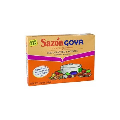 SAZON GOYA CILANTRO ACHIOTE 3.52 OZ