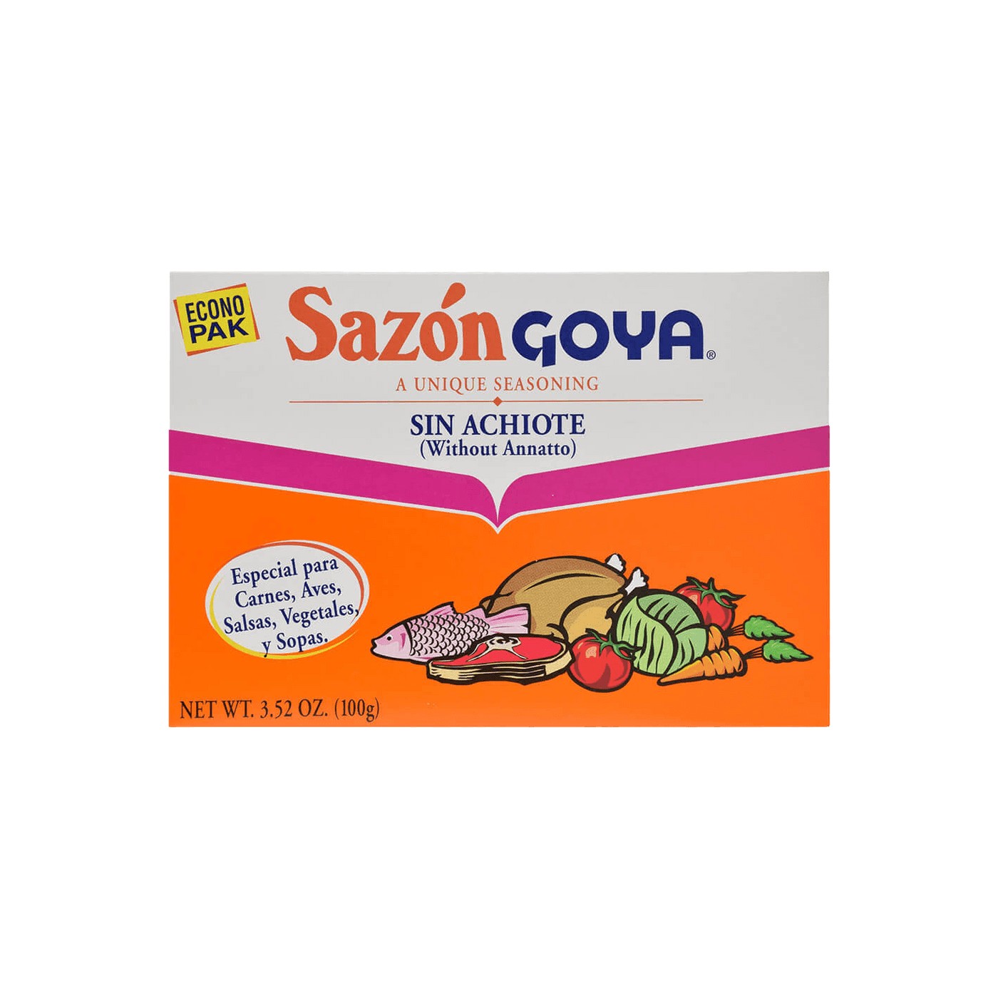 Sazon Goya Sin Achiote 2.11 OZ