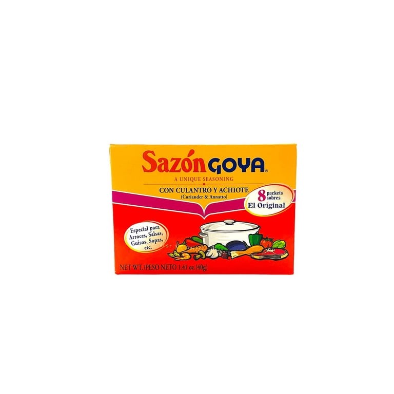 Goya Sazon With Cilantro & Achiote 1.41 OZ