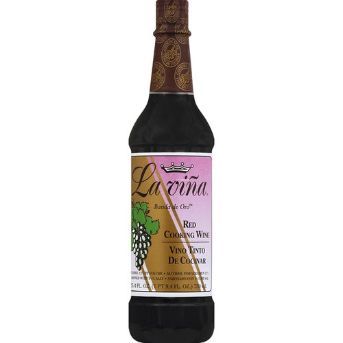 LA VINA RED COOKING WINE   25.4Z 25.4 FLOZ