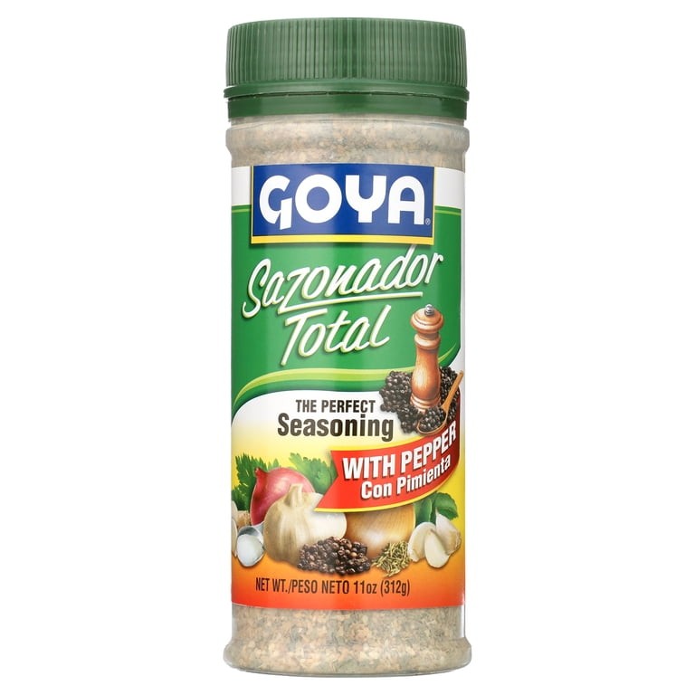 Goya Foods Sazonador Total Seasoning With Pepper 11 OZ