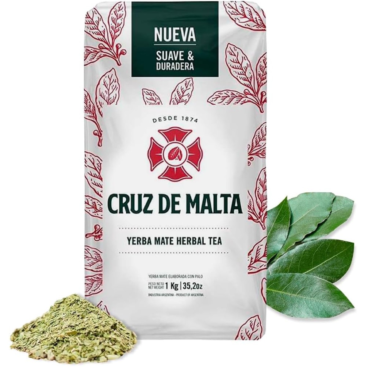 CRUZ DE MALTA TEA YERBA MATE 1 KG